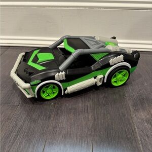 Adventure Force RC Steam Race Car Dynamic Green Black Kid Toddler Boy NO REMOTE